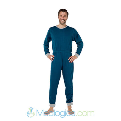 Incontinence pajamas with long sleeves and legs – Image 2