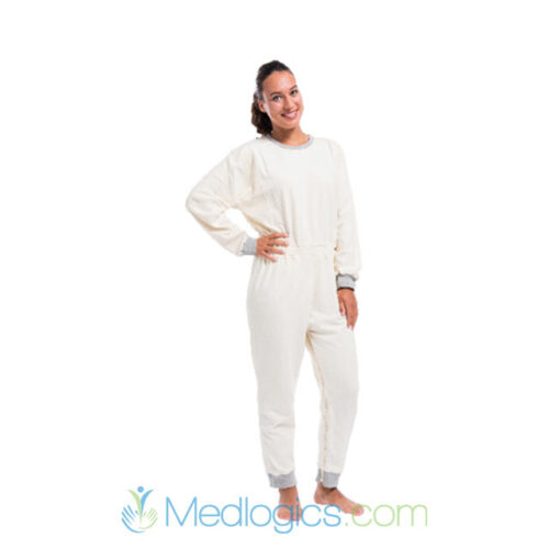 Incontinence pajamas with long sleeves and legs – Image 4