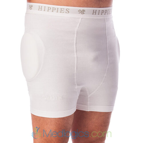 Male Hip protection pants with sewn-in protectors - Image 2
