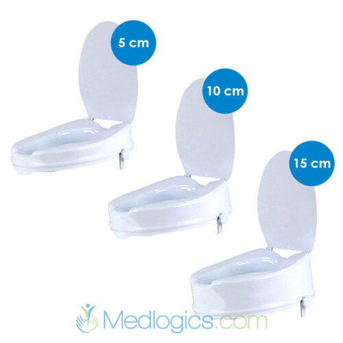 Raised toilet seat - Image 4